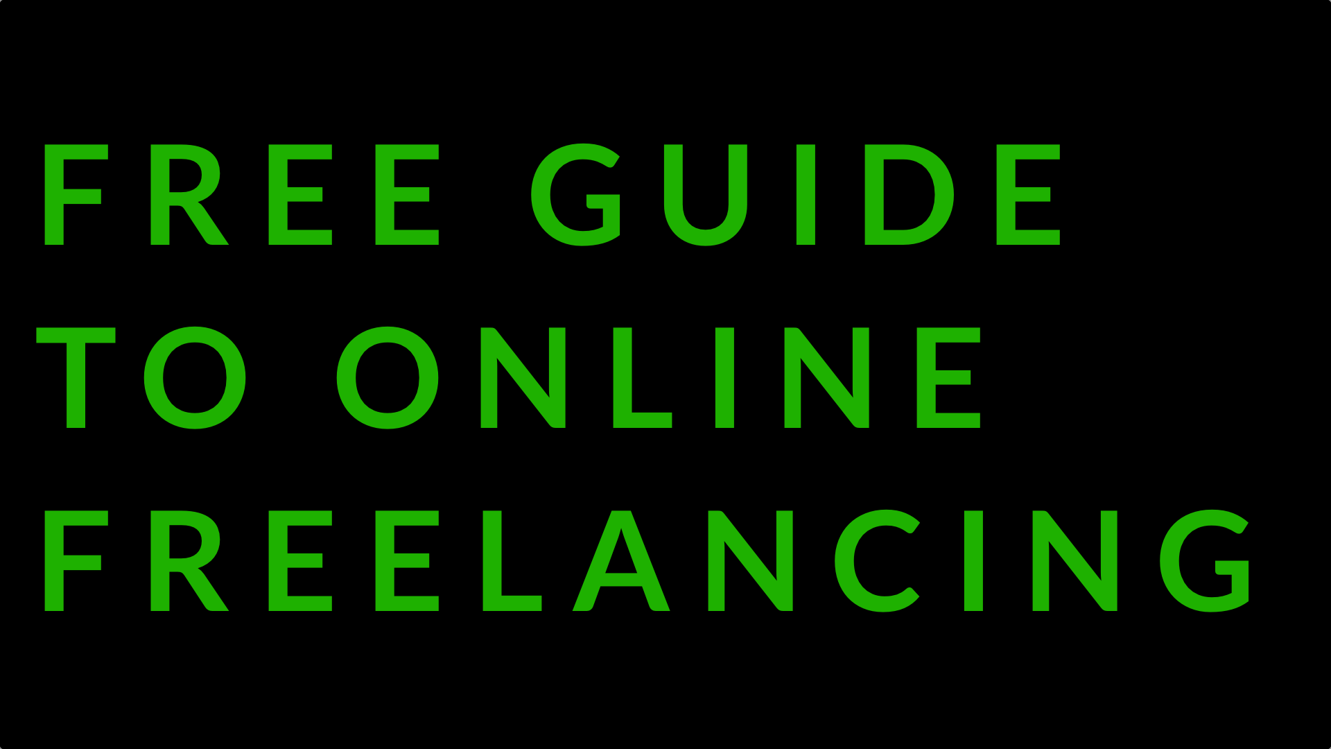 Online Freelancing